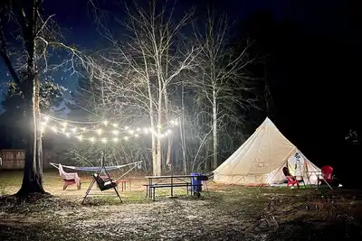 Image de Stunning 1-Bed Glamping Tent in Cleveland