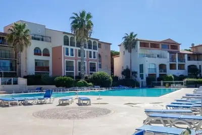Image de Résidence les Rivages Domaine de la Coudoulière T2bis vue mer Avec Piscine