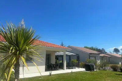 Image de 3 Km Plage Labenne-Capbreton Maison Piscine Jaccuzzi Spa Calme 500m Commerces