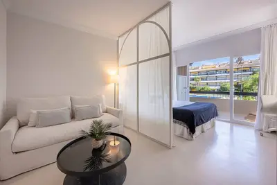 Studio in Private Urbanization next to the Sea