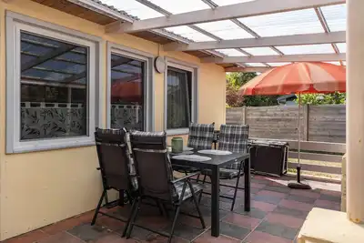 Image de Maison de vacances 'Ferienhaus Saturn' avec terrasse privée, jardin privé et Wi-Fi