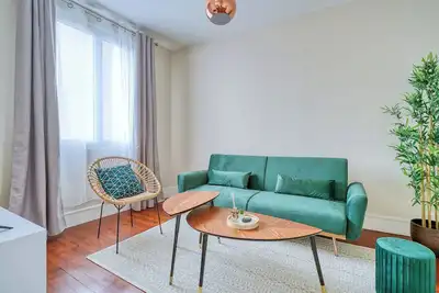 Image de Cosy appartment à 15mn de Paris & Cdg, 8mn Stade de France
