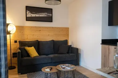 Wifi, piscine, sauna, hammam, balcon, télévision, casier à ski, 20-22m², Combloux