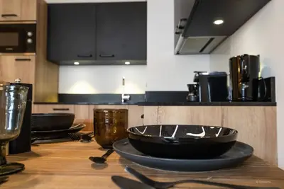 Wifi, piscine, sauna, hammam, terrasse, balcon, télévision, casier à ski, 45-55m², Combloux