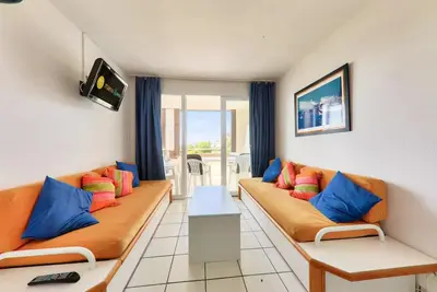 Image de 2-Zimmer-Wohnung fĂĽr 4 Personen mit Meerblick - Komfort