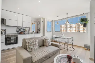 Image de Appartement 'Valdelagrana Sunset El Puerto' avec vue sur mer, Wi-Fi et climatisation