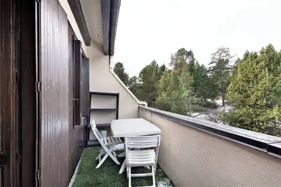 Image de Appartement 'O² Et Jeux 2024 Cosy Quiet' avec vue sur montagne, terrasse privée et Wi-Fi