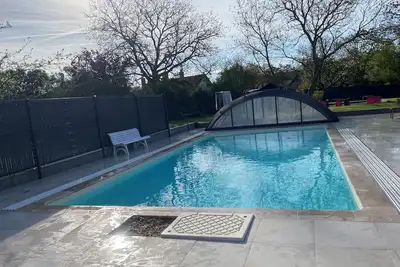 Image de Hortensia a 9 mn de Chambord 8 Pers Avec Piscine Chauffée en Famille Entre Amis