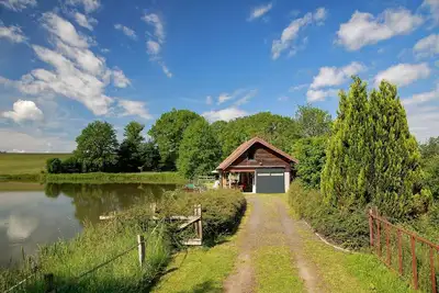Image de Chalet au Donon avec vue sur étang