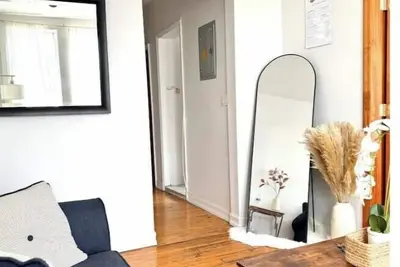 Image de Beautiful skyline view apartment close to Nyc\n