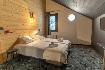 Image de Wifi, piscine, sauna, hammam, parking, casier à ski, 40m², Serre Chevalier