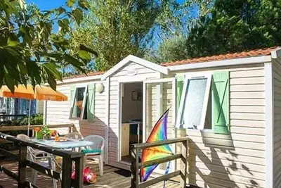 Image de Mobil home Classic Xl 3 pièces 4/6 personnes terrasse surélevée