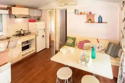 Image de Mobil-home Einfache Terrasse