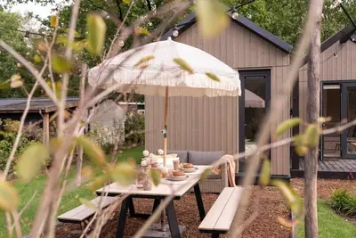Image de WØUD cabin in the forest
