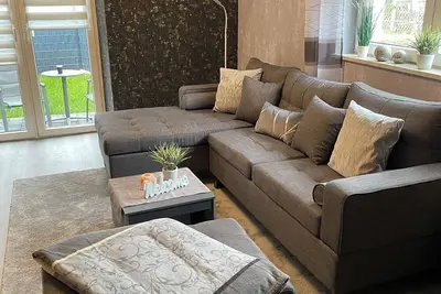 Image de 90qm GroĂźe Ferienwohnung auf Zwei Etagen und mit Sauna