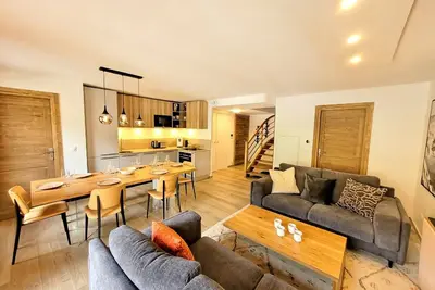 Image de Duplex 4 chambres, balcon, double garage, Les Gets