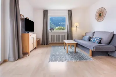 Image de Appartement 'Kortscherhof Apt Typ 3' avec vue sur les montagnes, jardin partagé et Wi-Fi