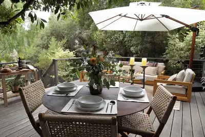 Image de Birds Nest of Topanga - Boho Chic and Minutes from Beach and Topanga Village! !