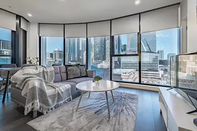 Image de This apartment is a 2 bedroom(s), 2 bathrooms, located in West Melbourne, Vic.