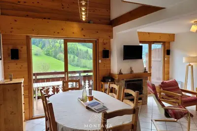 Image de Spacieux T4 avec garage et parking au Grand-Bornand - 6 pers