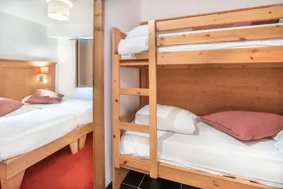 Image de Wifi, 3ème étage, balcon, télévision, casier à ski, 92m², Tignes