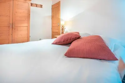 Image de Wifi, 3ème étage, vue montagne, télévision, casier à ski, 40m², Tignes