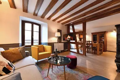 Image de Grand gîte dans maison alsacienne historique à colombages 12/14 personnes