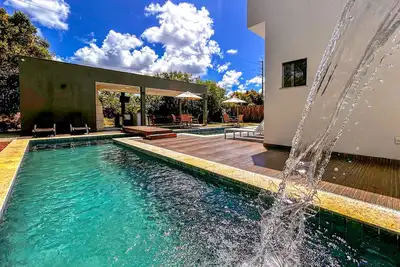 Image de Casa Esmeralda - Condomínio Quintas das Lagoas - Carrinho Golf até a Praia