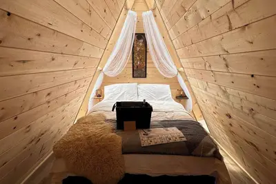 Image de Secluded and luxurious Viking-themed, off-grid cabin in the heart of Wells Gray.