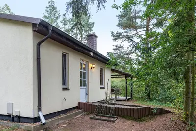 Image de Maison de vacances 'Ferienhaus Mine Hüsung' avec terrasse privée, jardin partagé et Wi-Fi
