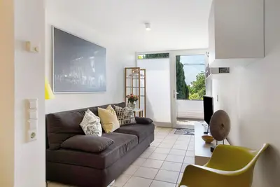 Image de Maison de vacances 'Schwalbennest' avec terrasse privée, jardin privé et Wi-Fi