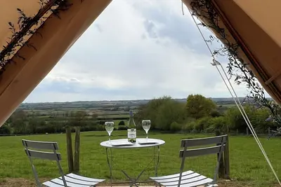 Image de Luxury Bell Tents with beautiful views