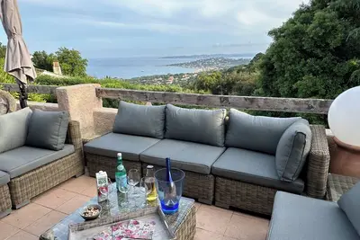 Image de New Très belle villa150 m² 4 ch. Piscine Vue Golfe St Tropez Tarif de lancement