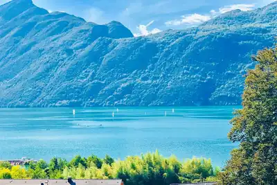Image de Appart Moderne T4 en Duplex, vue Pano sur le Lac, Climatisé Avec Wifi et Parking