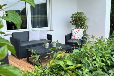 Image de Cozy semi-detached house in the countryside with terrace