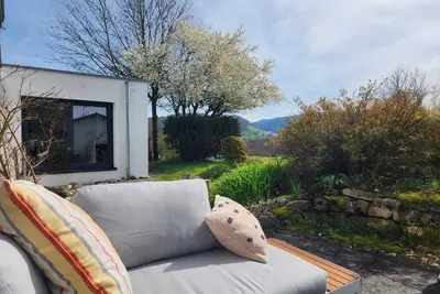 Image de Appartement \"Sunshine River Flat\" avec vue sur la montagne, terrasse privée et Wi-Fi