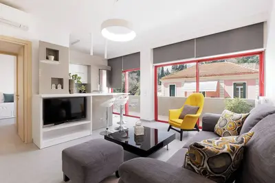 Image de A Luxury Retreat in Corfu Town by Konnect, Two-Bedroom Apartment