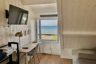 Image de Studio avec vue mer, centre de Langrune