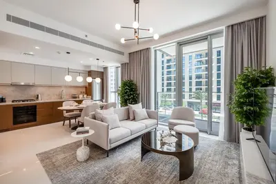 Image de Chic 1br in Emaar Beachfront