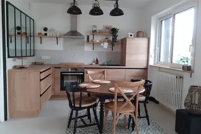 Image de L' Eeugénie, Maison 2/6 Personnes Proche des Plages, Jardin privé, Parking privé