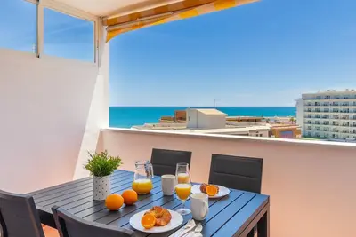 Image de Micarlo - Terrasse, 2ème ligne de plage. 2 chambres