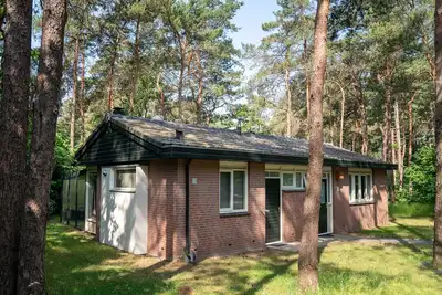 Image de Bungalow avec cheminée de jardin près de la Veluwe