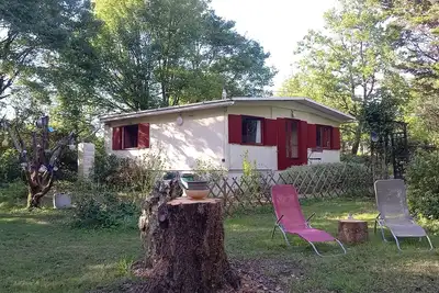 Image de Chalet en pleine nature idéalement situé pour visiter les châteaux de la Loire.