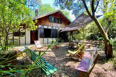 Image de Maison de Vacances de Famille Dans Parc Arboré de 4000m2 Bassin d'Arcachon