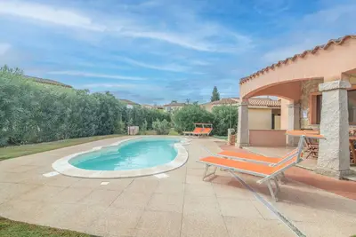 Magnifique maison de vacances privée avec climatisation, internet, piscine privée, Tv et parking