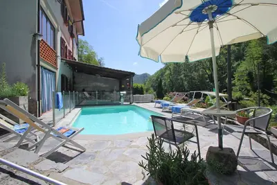 Image de Belle maison de vacances pour 6 personnes avec piscine privée, Wifi, Tv, animaux admis et parking