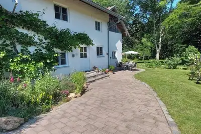 Image de Quietly located vacation apartment in the countryside - with terrace and garden