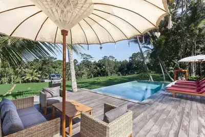 Image de 1 Br Cozy Villa With Breathtaking Rice Paddy View