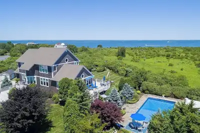 Orient Point 4 Bedroom 4 Bath House with Heated Saltwater Pool