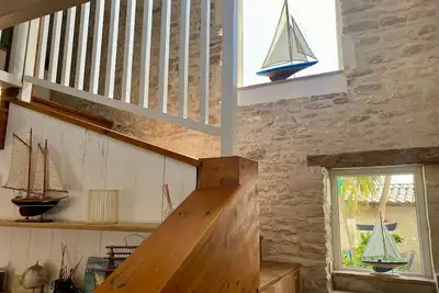 Image de maison du XIXème siècle typique de l'Ile de Ré